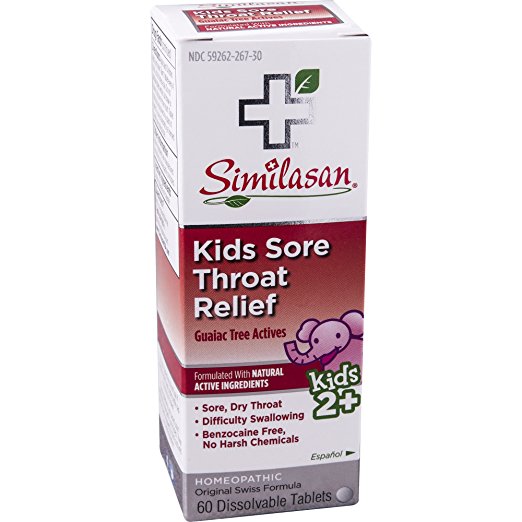 459617 Kids Sore Throat Relief - 60 Tablets