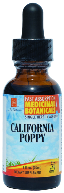 La Naturals 1133861 1 Oz Califor Nia Poppy Organic Medical Liquid