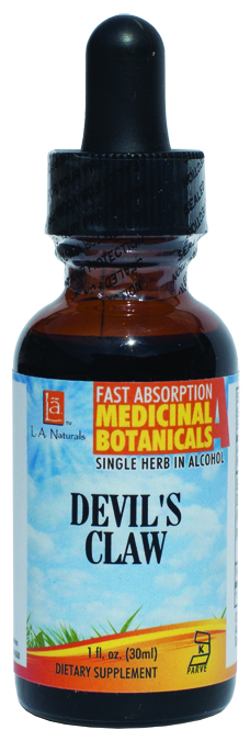 La Naturals 1133991 1 Oz Devils Claw Organic Medical Liquid