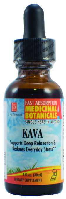 La Naturals 1134211 1 Oz Kava Vanuatu Imported Medical Organic Liquid