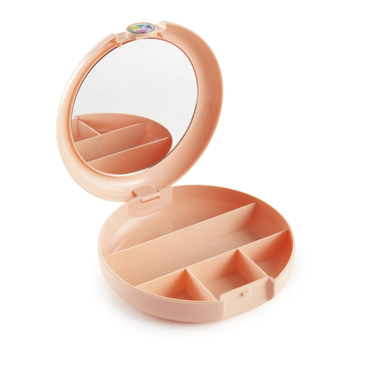 Cab58603a Cosmic Cosmetic Compact, Peach