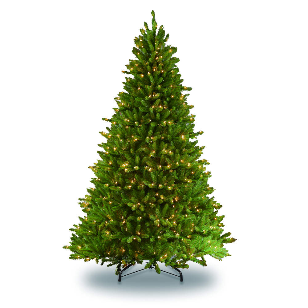 International 6.5 Ft. Pre-lit Fraser Fir Artificial Christmas Tree 500 Ul Listed Clear Lights