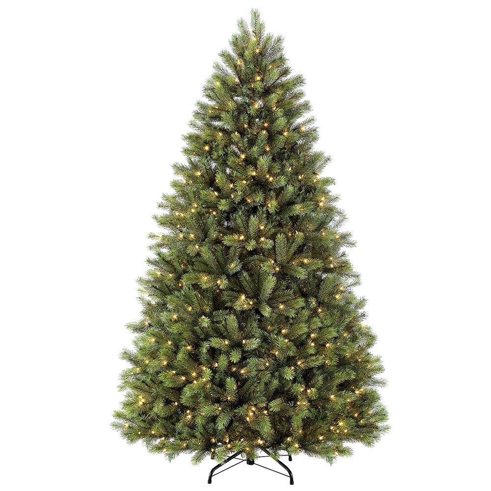277-ox-75nac7 7.5 Ft. Pre-lit Oxford Fir Artificial Christmas Tree With 700 Ul-listed Clear Lights