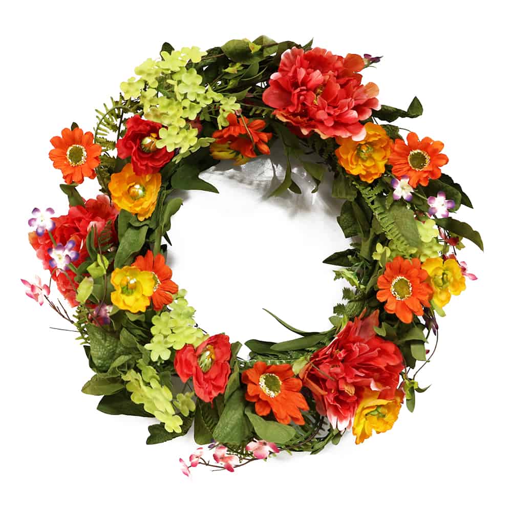 303-dw8256-20 20 In. Artificial Easter Wreath