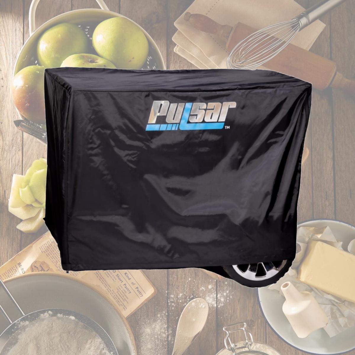 Picture of Pulsar PGC12A1 Heavy Duty Polyester Universal Generator Cover for Portable Generator, Black - Large