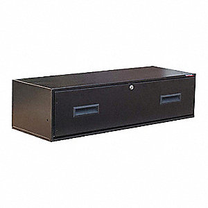 Large Metal Storage Drawer Cabinet Black