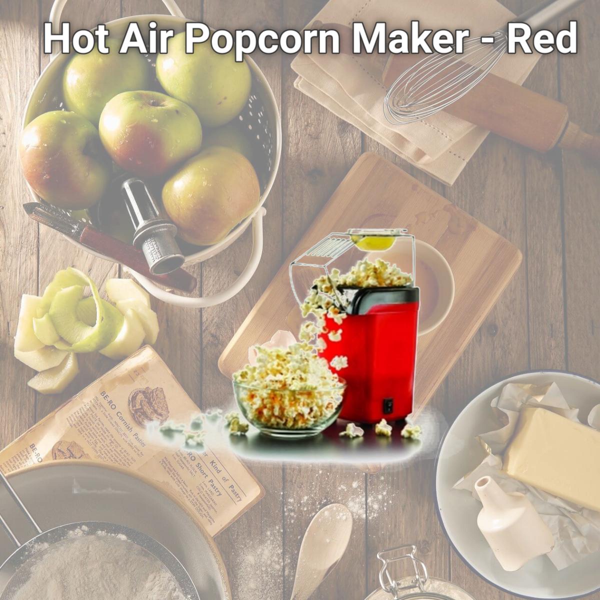 Picture of Brentwood PC-486R Hot Air Popcorn Maker - Red