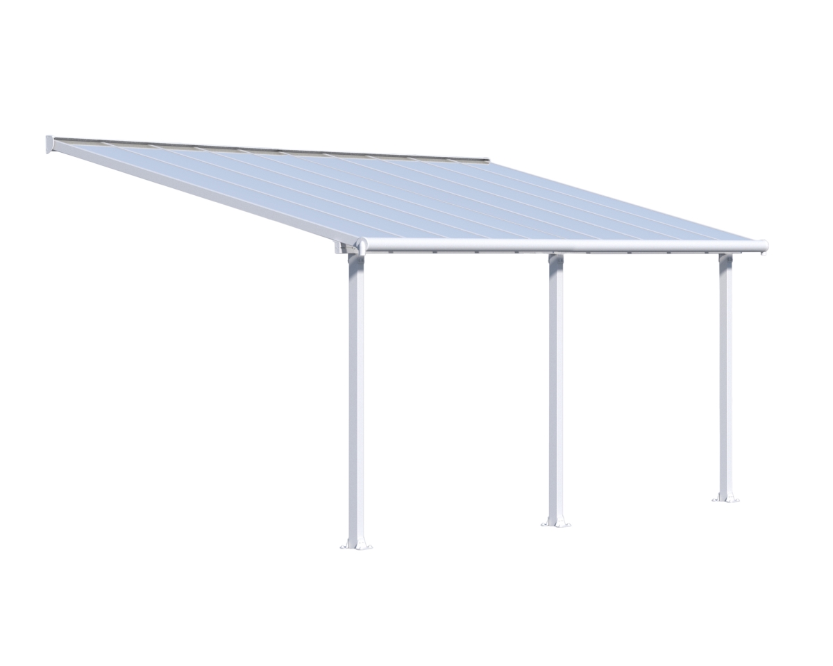 Hg8820w 10 X 20 In. Olympia Patio Cover - White