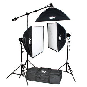 UPC 037733008256 product image for K71 2600W 3 Light Studio Soft Box Light Kit | upcitemdb.com