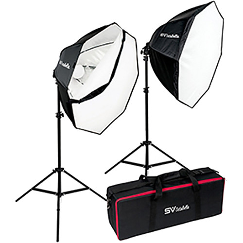 UPC 037733010624 product image for OctaBella 1000 1000W OctaBella 2-LED Light Softbox Kit | upcitemdb.com