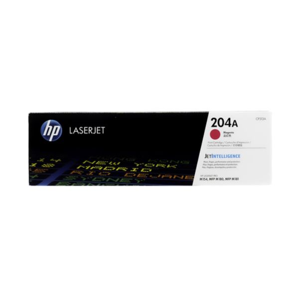 204A-CF513A New Compatible HP CF513A 204A Magenta Toner Cartridge for Color LaserJet Pro MFP M180nw - 900 Page Yield
