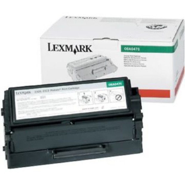 Lexmark HVB-08A0476 6000 Page Yield Hi-Value Black Toner Cartridge