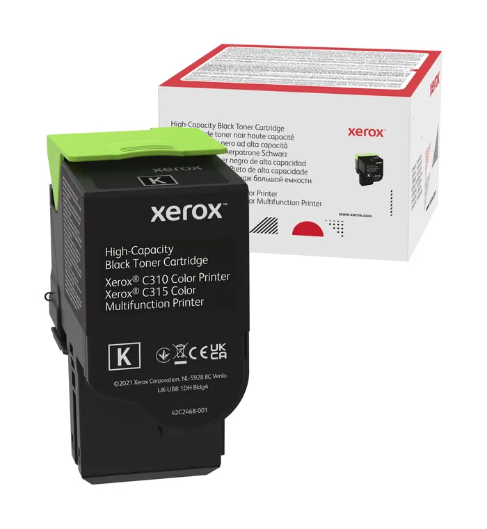 HVB-006R04364 Black Toner Cartridge for C310 - 8000 Page Yield