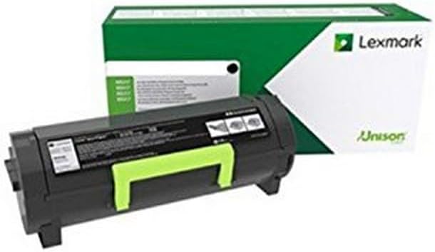 Lexmark HVB-58D1U00 55000 Page High Yield Return Program Toner Cartridge for MS725, MS821 - Black