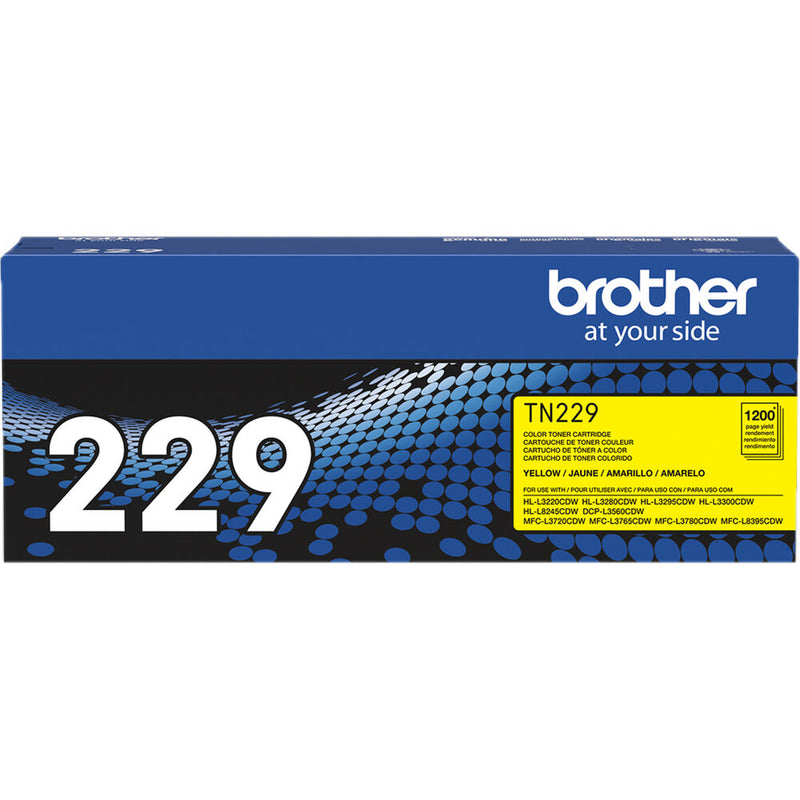 TN229Y-PCI Yellow Toner Cartridge for HL-L3220CDW - 1200 Page Yield