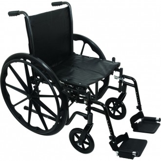 16 X 16 In. K2 Swing Away Standard Hemi Wheelchair
