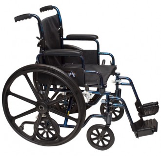 Wct41816ds 18 X 16 In. K4 Transformer Wheelchair, Swing Away