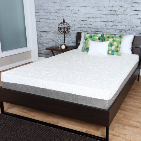 Us1046fxl 10 In. Made In The Usa Medium Firm Memory Foam Mattress, Full Extra Large