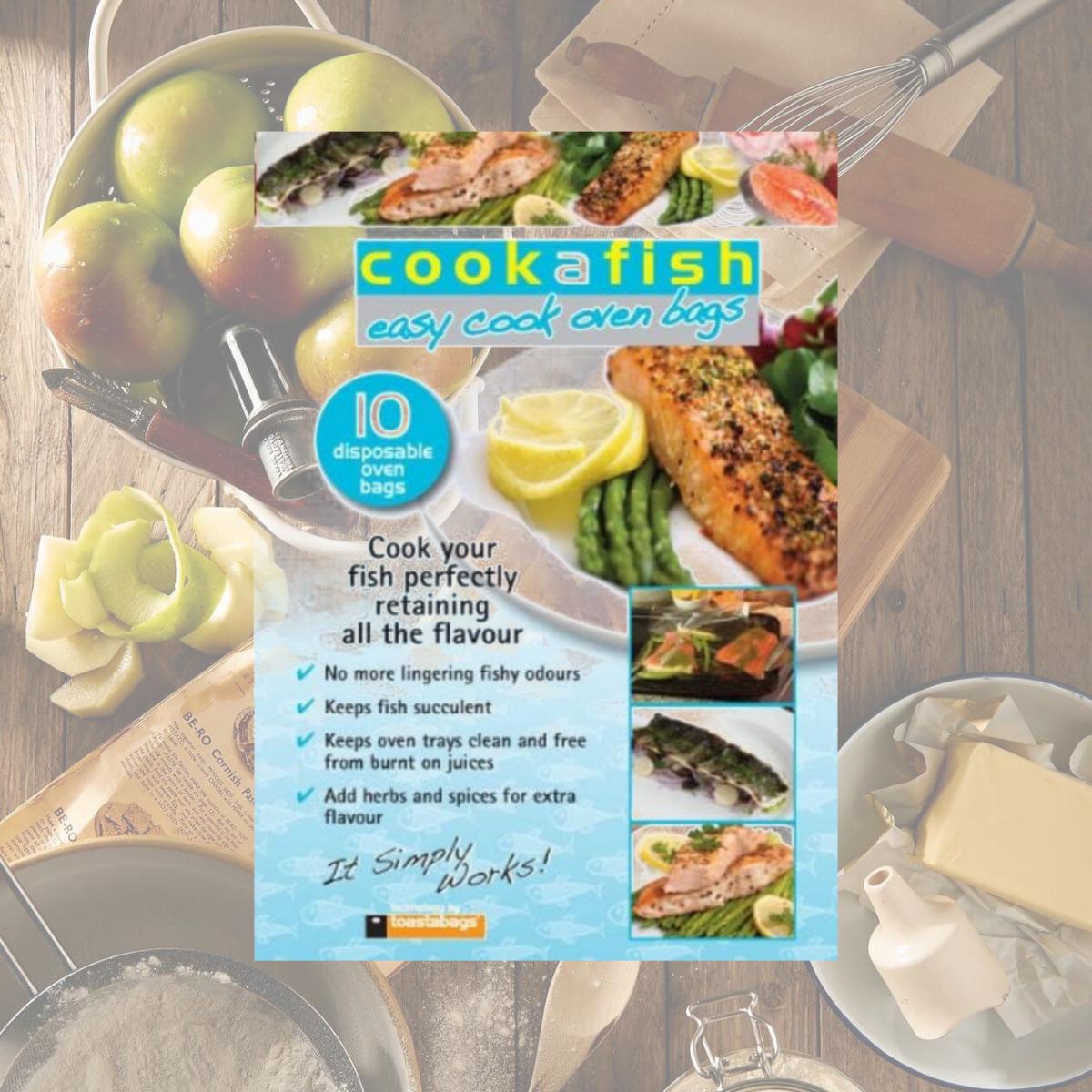 Picture of Toastabags 113 10 Disposable Cookafish Easy Cook Oven Bags - Pack of 3