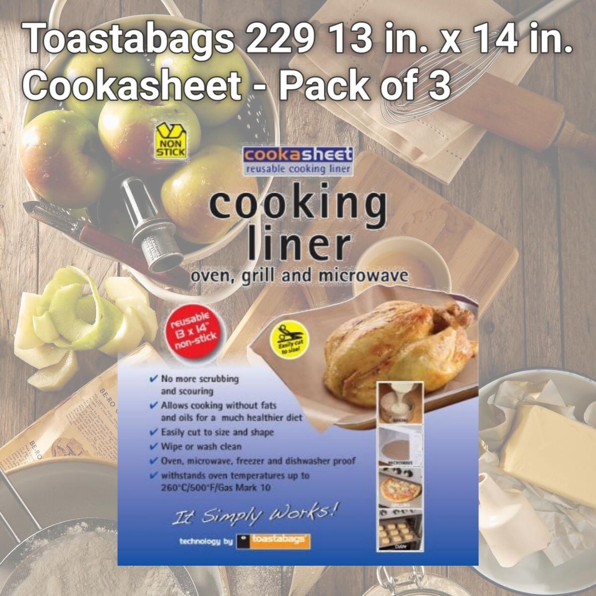 Picture of Toastabags 229 13 in. x 14 in. Cookasheet - Pack of 3