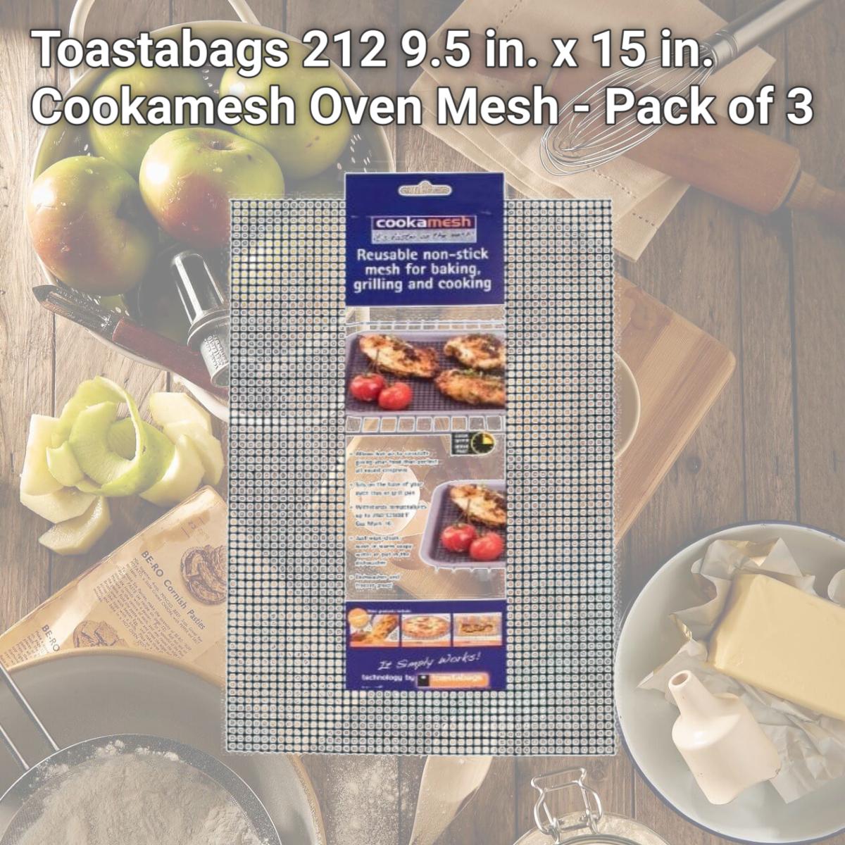Picture of Toastabags 212 9.5 in. x 15 in. Cookamesh Oven Mesh - Pack of 3