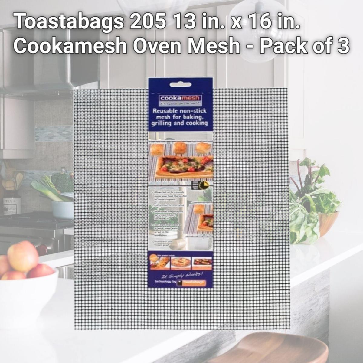 Picture of Toastabags 205 13 in. x 16 in. Cookamesh Oven Mesh - Pack of 3