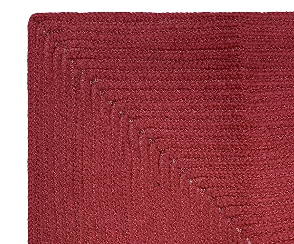 Picture of Better Trends BRAL8OCBUS Better Trends Alpine Collection 100% Polypropylene 96&apos; Octagonal Braided Rug in Burgundy
