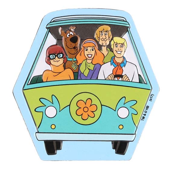 90147227-s Mystery Machine Embossed Tin Sign