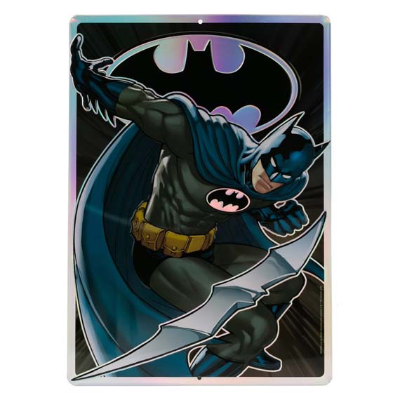 90160770-s Batman Embossed Prismatic Tin Sign