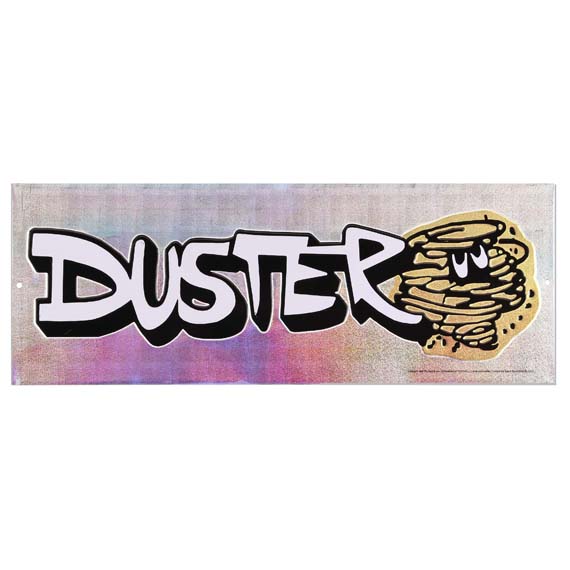 90161924-s Duster Embossed Tin Sign