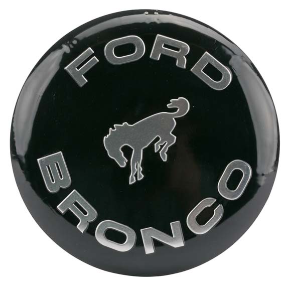 90163144-s Bronco Embossed Tin Button