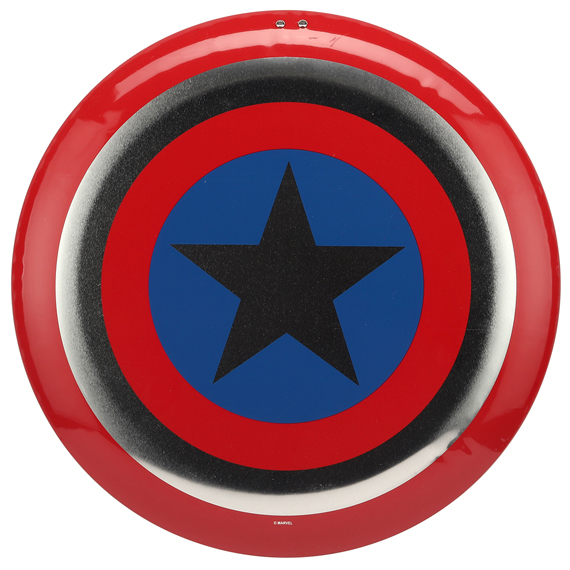 90162766-s Captain America Shield Metal Button