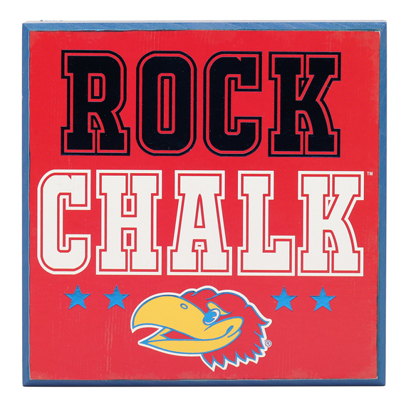 90161660-s Rock Chalk Table Topper With Hot Stamp