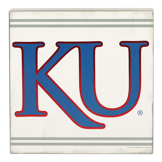 90161659-s Ku White Table Topper With Hot Stamp