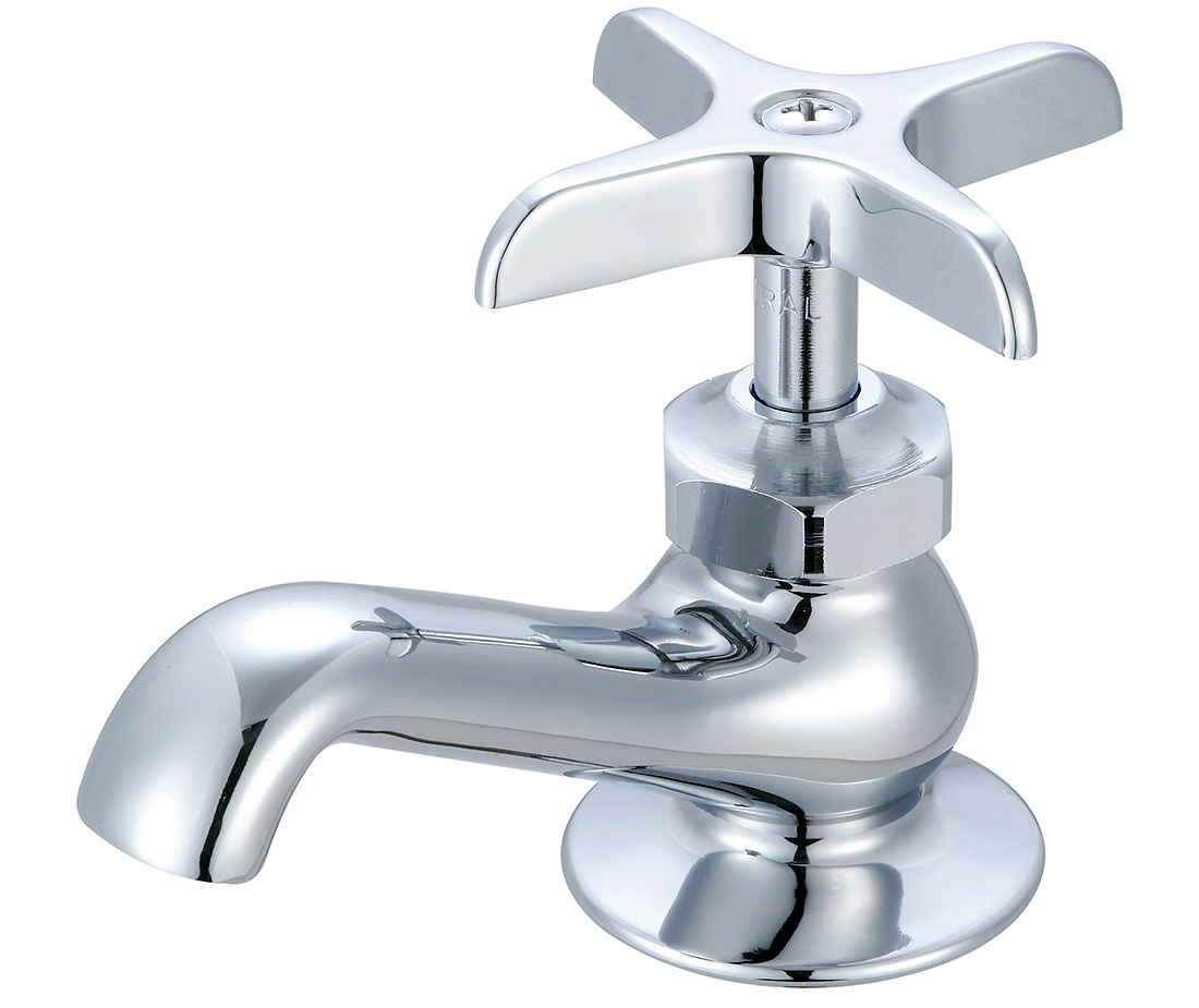 0239-p Single Handle Basin Faucet - Polished Chrome