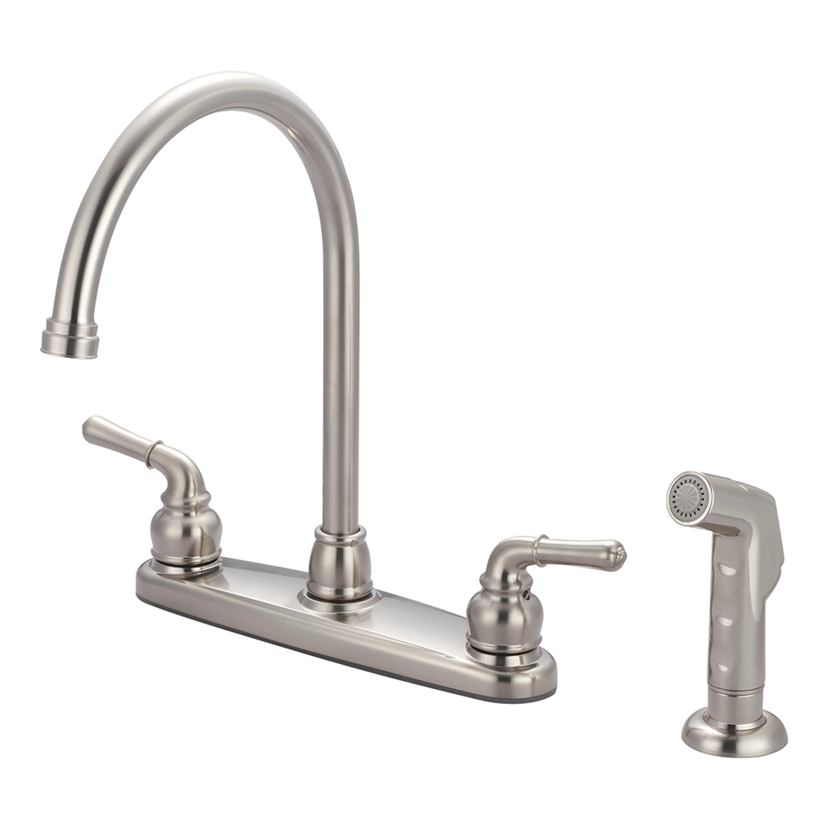 K-5342-bn Two Handle Kitchen Faucet - Brushed Nickel