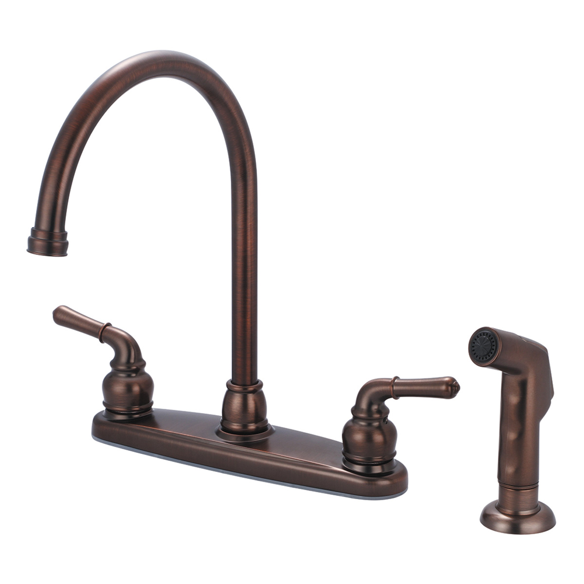 K-5342-orb Two Handle Kitchen Faucet - Oil Rubbed Bronze