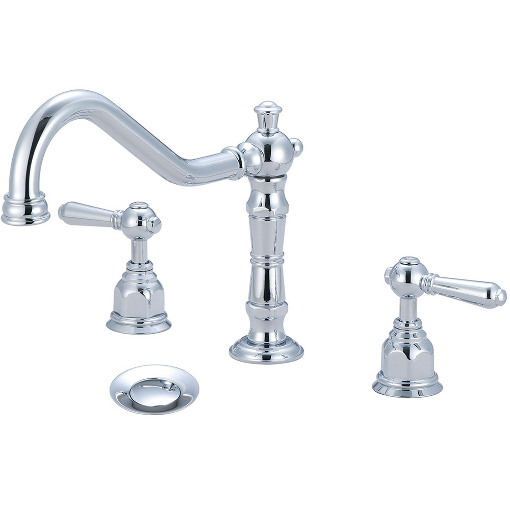 3am400 Two Handle Lavatory Widespread Faucet - Polished Chrome