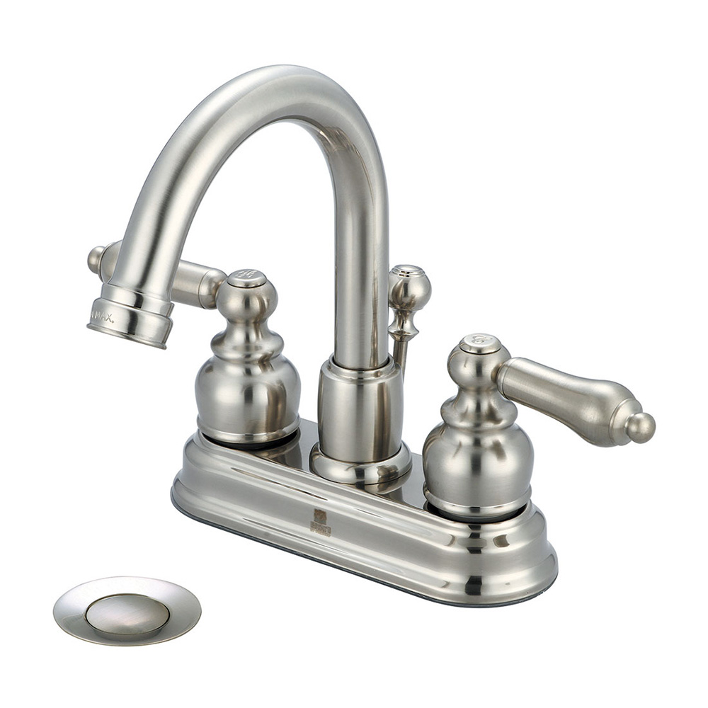 3br300-bn Two Handle Lavatory Faucet - Brushed Nickel