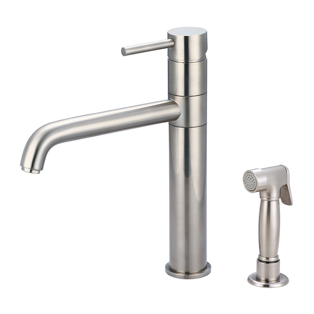 2mt161h-bn 8.5 In. Single Handle Kitchen Faucet - Brushed Nickel