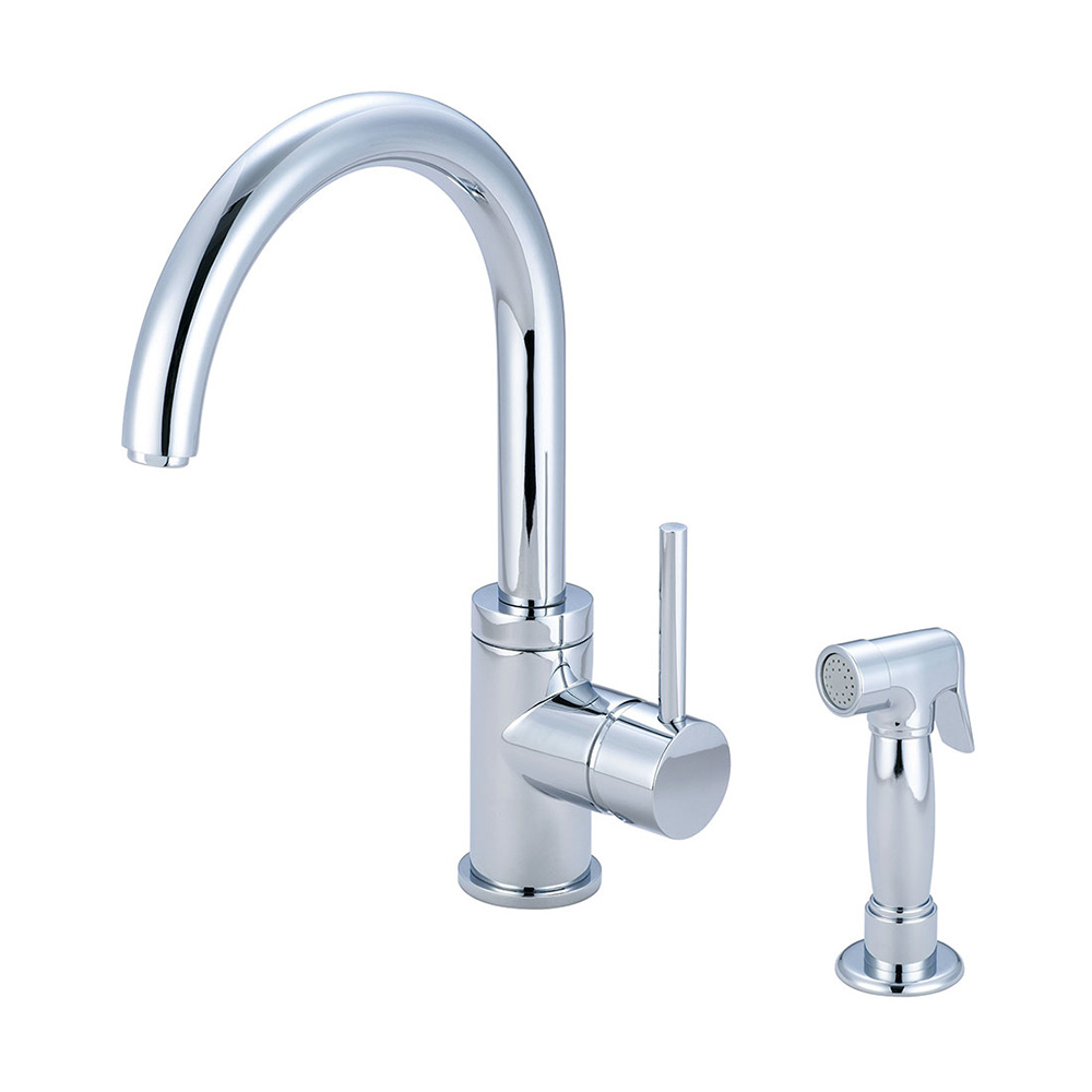 2mt171h 7.62 In. Single Handle Kitchen Faucet - Polished Chrome