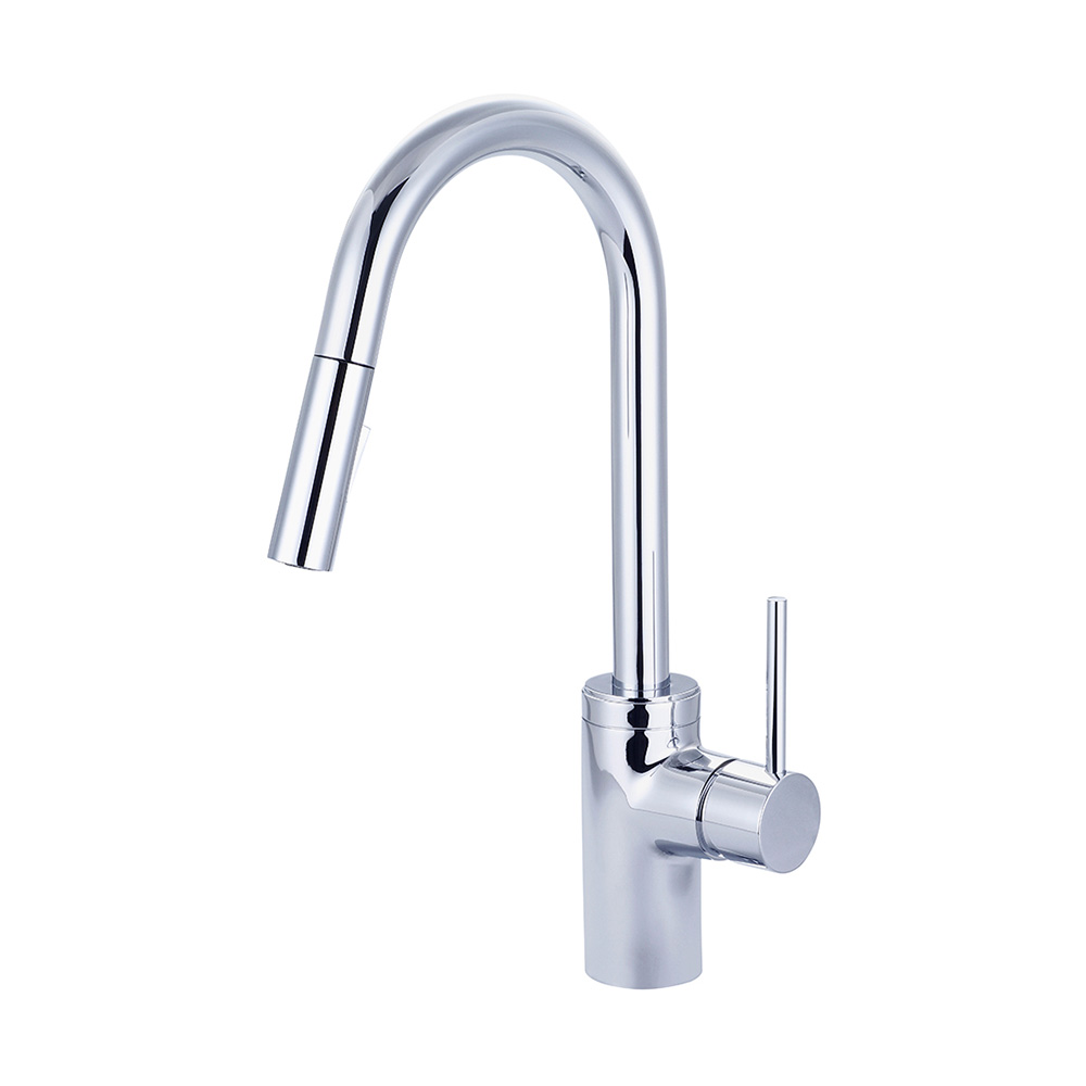 2mt260 8.56 In. Single Handle Pull-down Kitchen Faucet - Polished Chrome