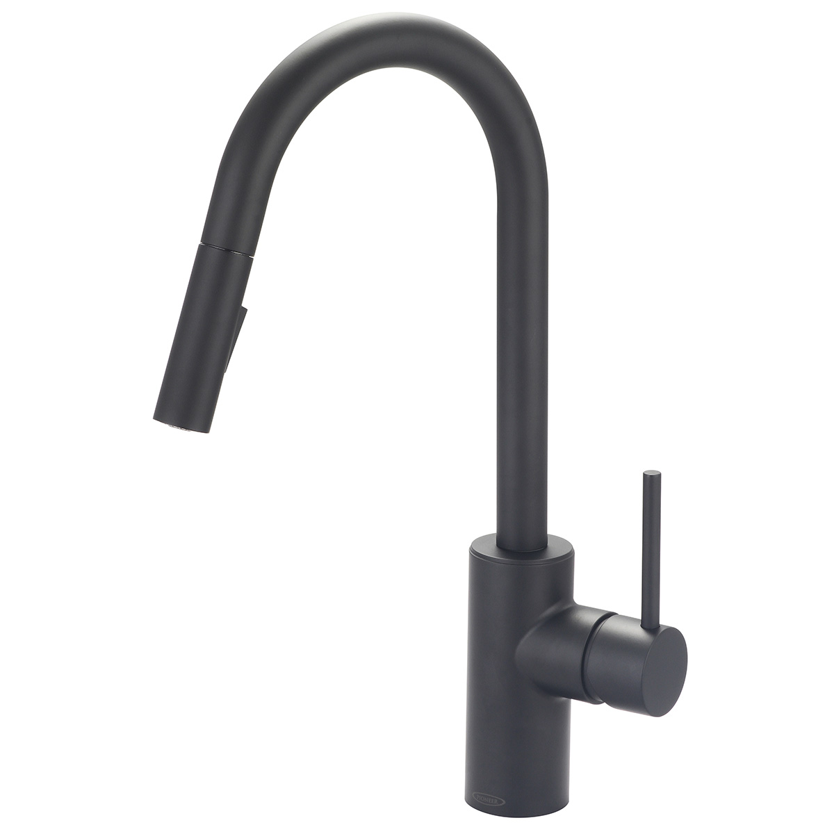 2mt260-mb Single Handle Pull-down Kitchen Faucet - Matte Black