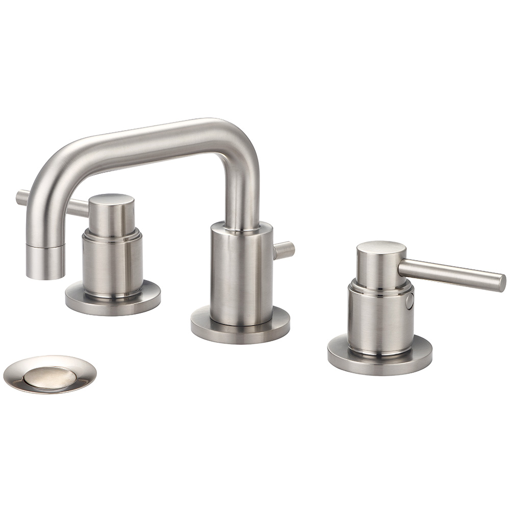 3mt420-bn 5.5 In. Two Handle Lavatory Widespread Faucet - Brushed Nickel