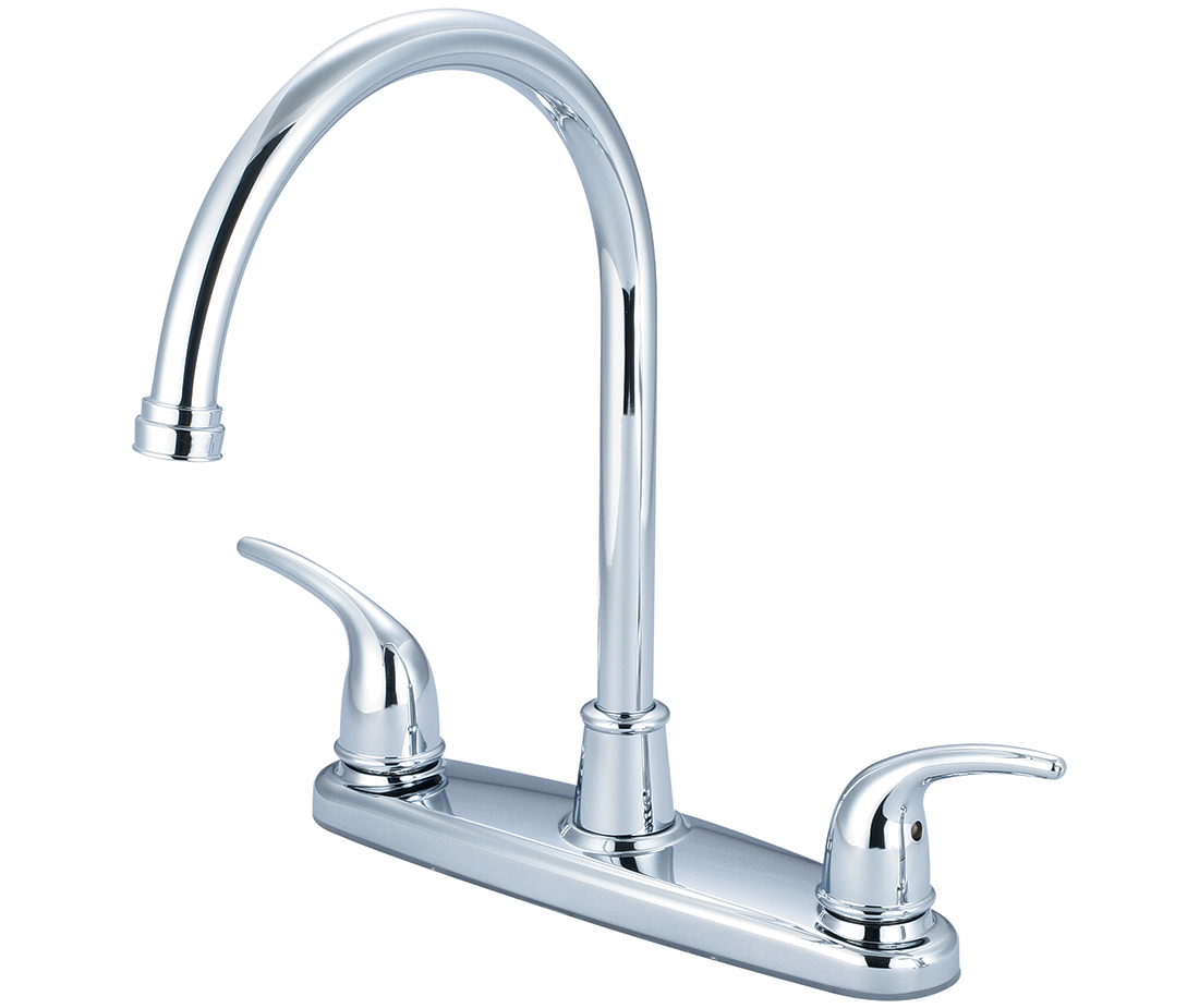 K-5370 8.43 In. Two Handle Kitchen Faucet - Chrome