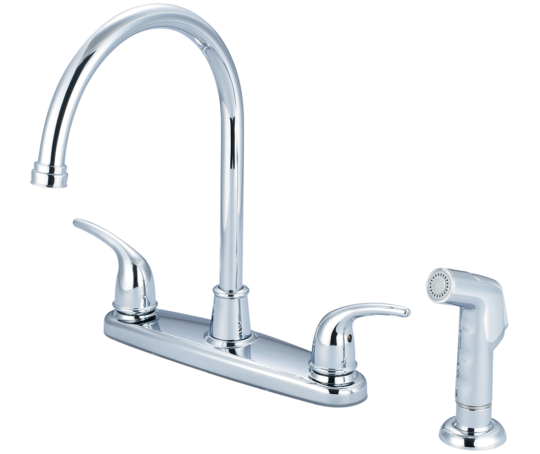 K-5372 8.43 In. Two Handle Kitchen Faucet - Chrome