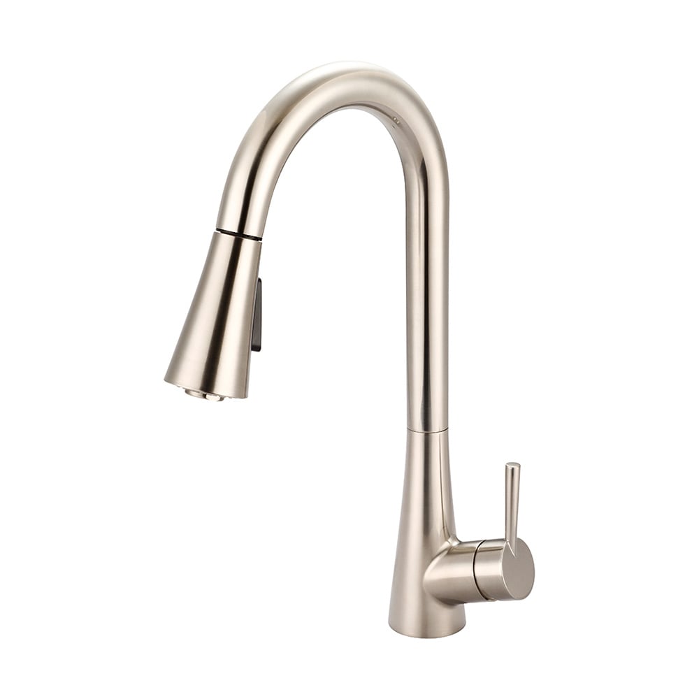 I2 K-5020-bn 7.62 In. Single Handle Pull-down Kitchen Faucet - Brushed Nickel