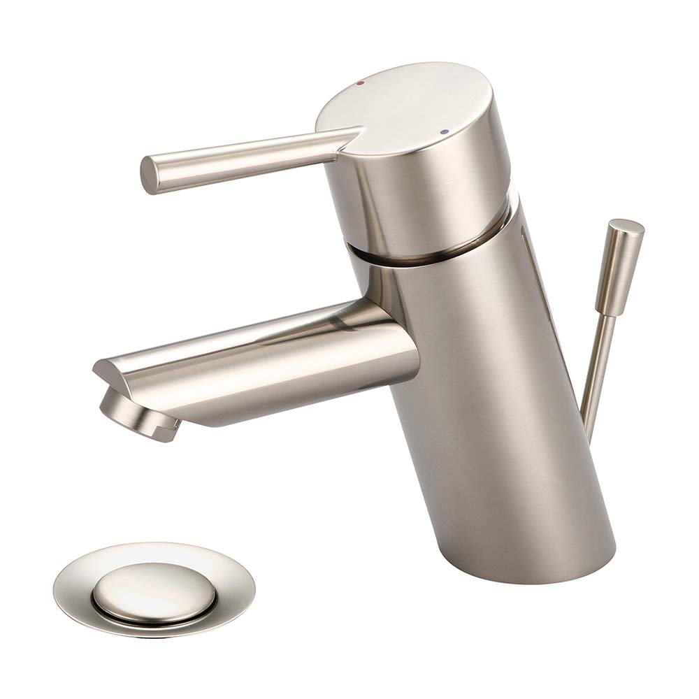 I2 L-6052-bn 4.75 In. Single Handle Lavatory Faucet - Brushed Nickel