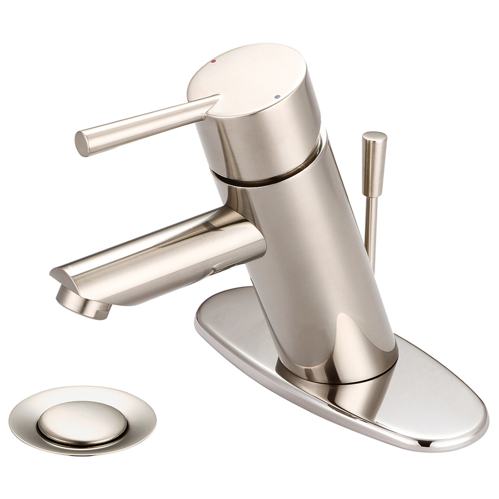 I2 L-6050-wd-bn 4.75 In. Single Handle Lavatory Faucet - Brushed Nickel