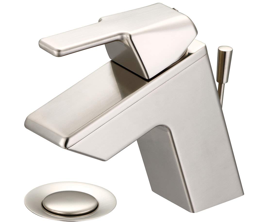 I3 L-6012-bn 4.37 In. Single Handle Lavatory Faucet - Brushed Nickel